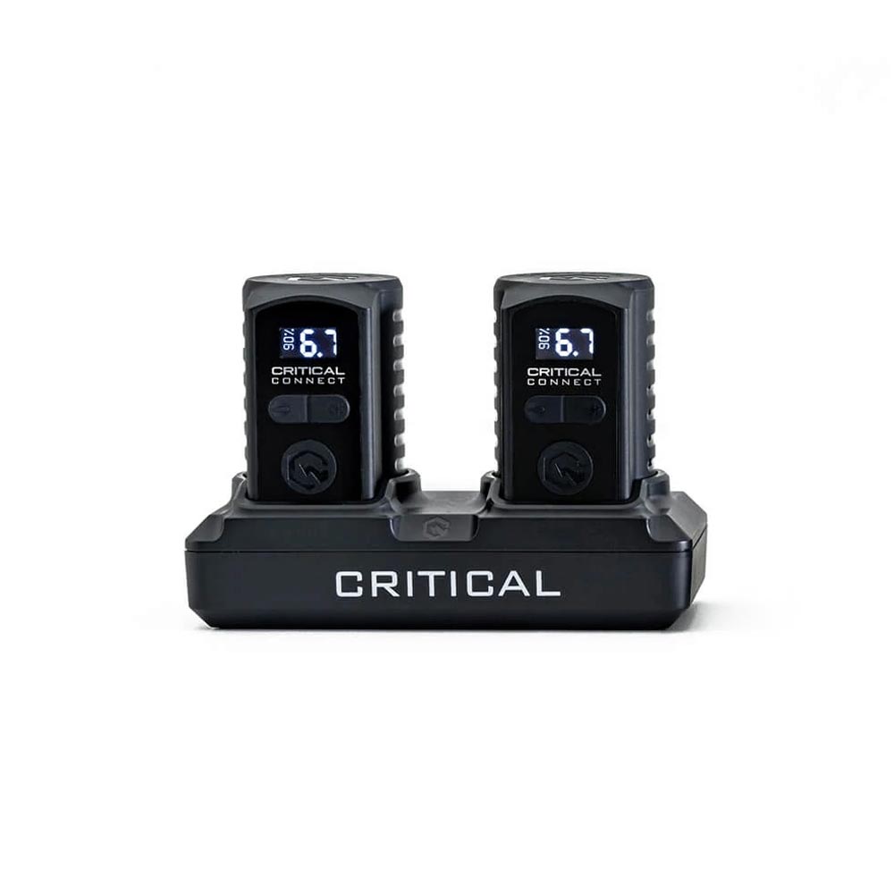 Critical Connect RCA Universal Battery + Footswitch + Charging Dock Kit