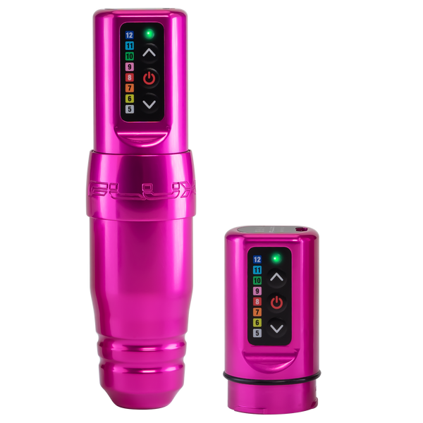Microbeau Flux S Wireless Tattoo Machine with 2 PowerBolts