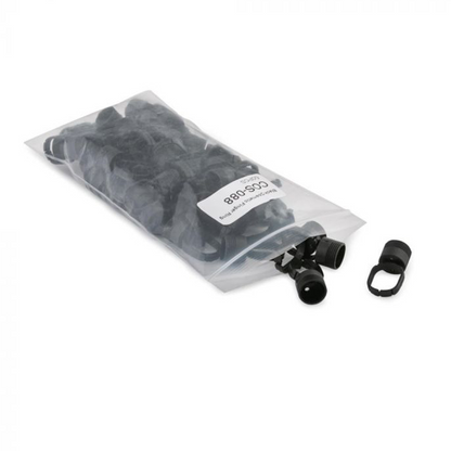 Finger Ring Ink Cup Holder - Black - 50/bag - Ultimate Beauty