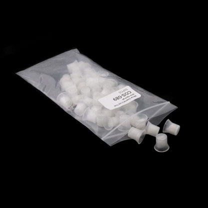 Finger Ring Pigment Cup with Sponge - 50/bag - Ultimate Beauty