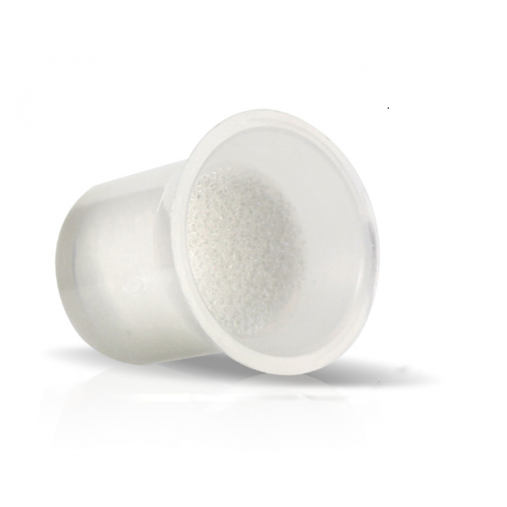 Finger Ring Pigment Cup with Sponge - 50/bag - Ultimate Beauty