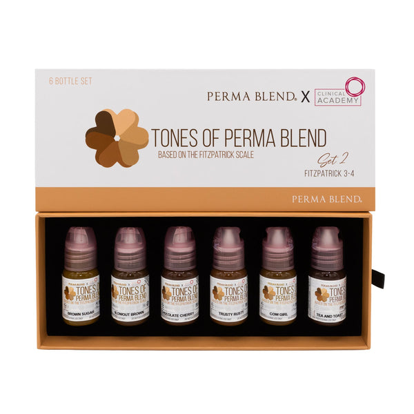 Tones of Perma Blend - Fitzpatrick 3-4 Set 2