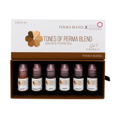 Tones of Perma Blend - Fitzpatrick 5-6 Set 3