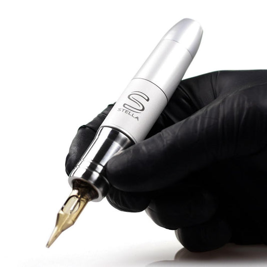 Lithuanian Irons STELLA PMU Pen Stainless Steel Grip - 18mm - Ultimate Beauty