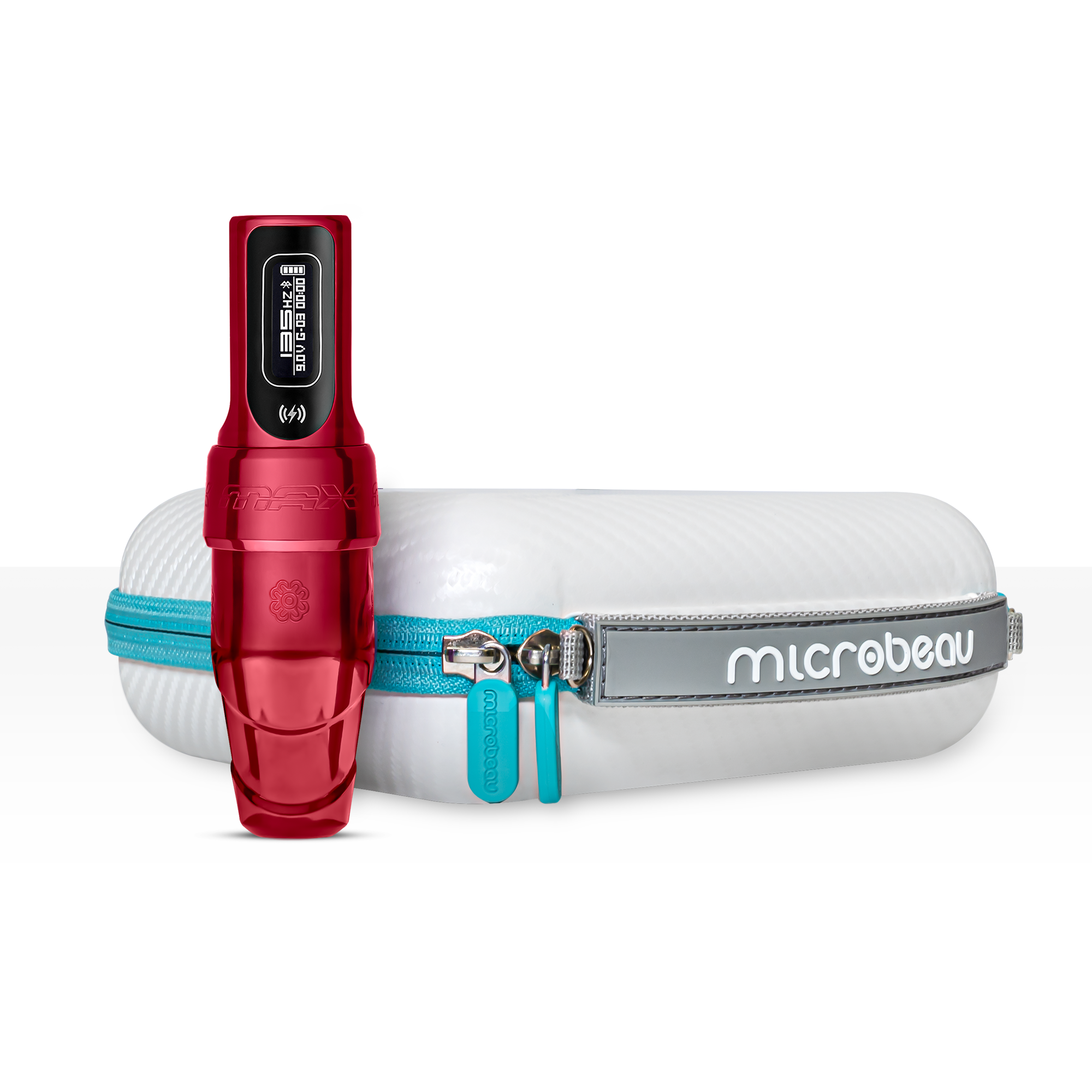 Microbeau Flux S Max Permanent Makeup Machine — 2.5mm — Ruby