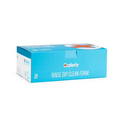 Saferly Rinse Caps with Foam — Box of 24 - Ultimate Beauty