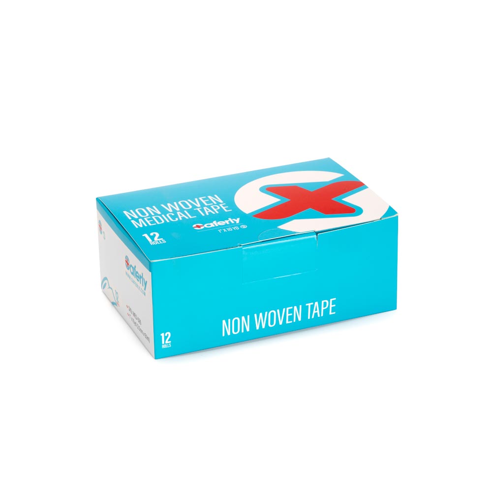 Saferly Non-Woven Paper Medical Cloth Tape — 1" - Ultimate Beauty