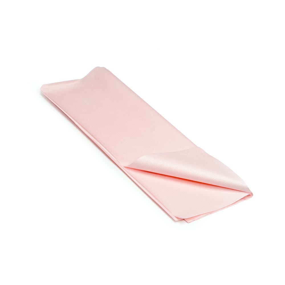 Saferly Pink Cloth Drape Sheets — 40" x 60" — Bag of 10 or Case of 100