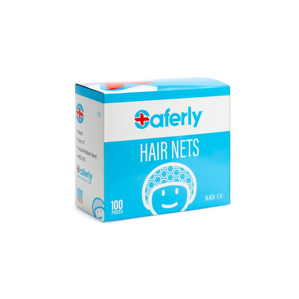 Saferly Hair Nets — Box of 100 - Ultimate Beauty