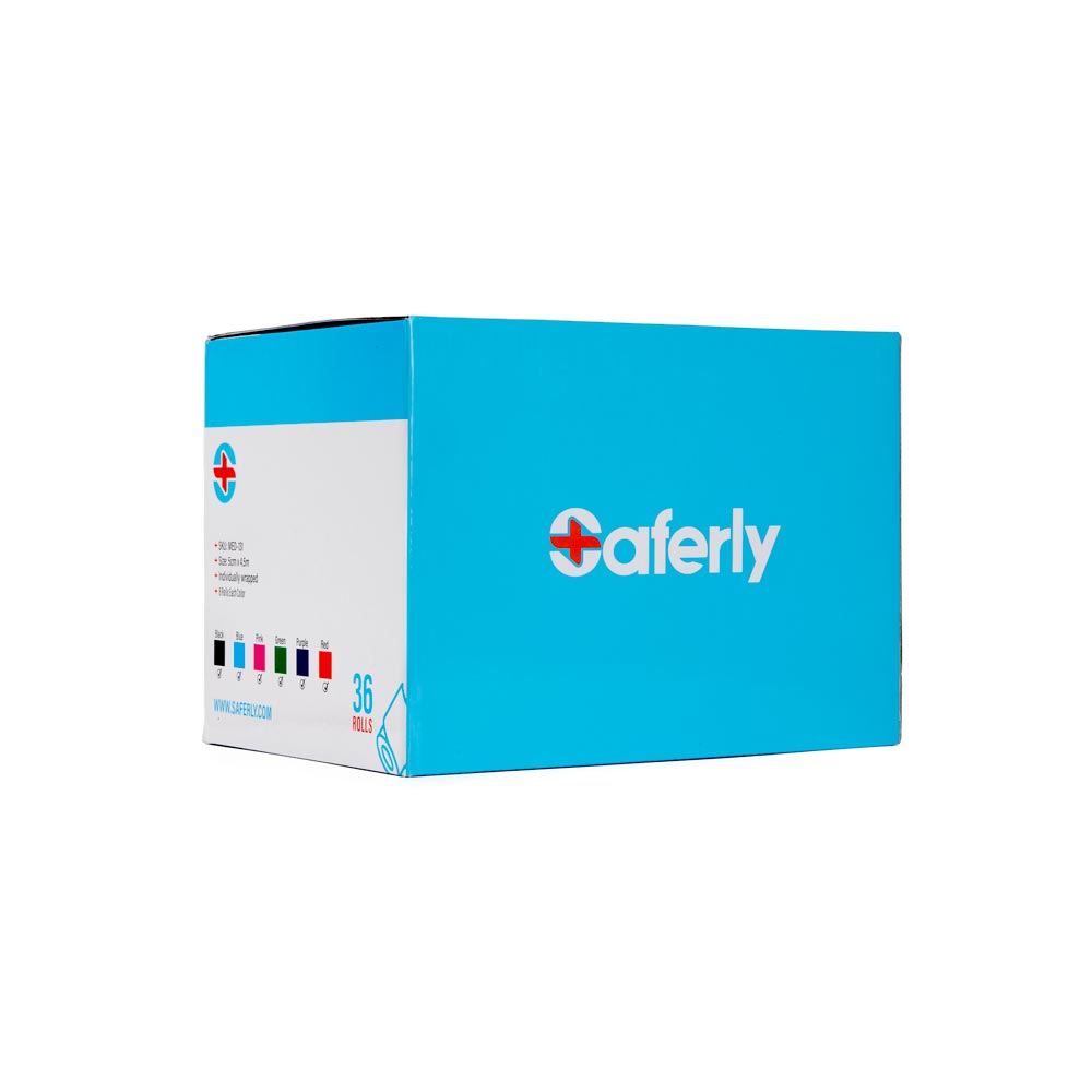 Saferly Medical Cohesive Wrap — Box of 36