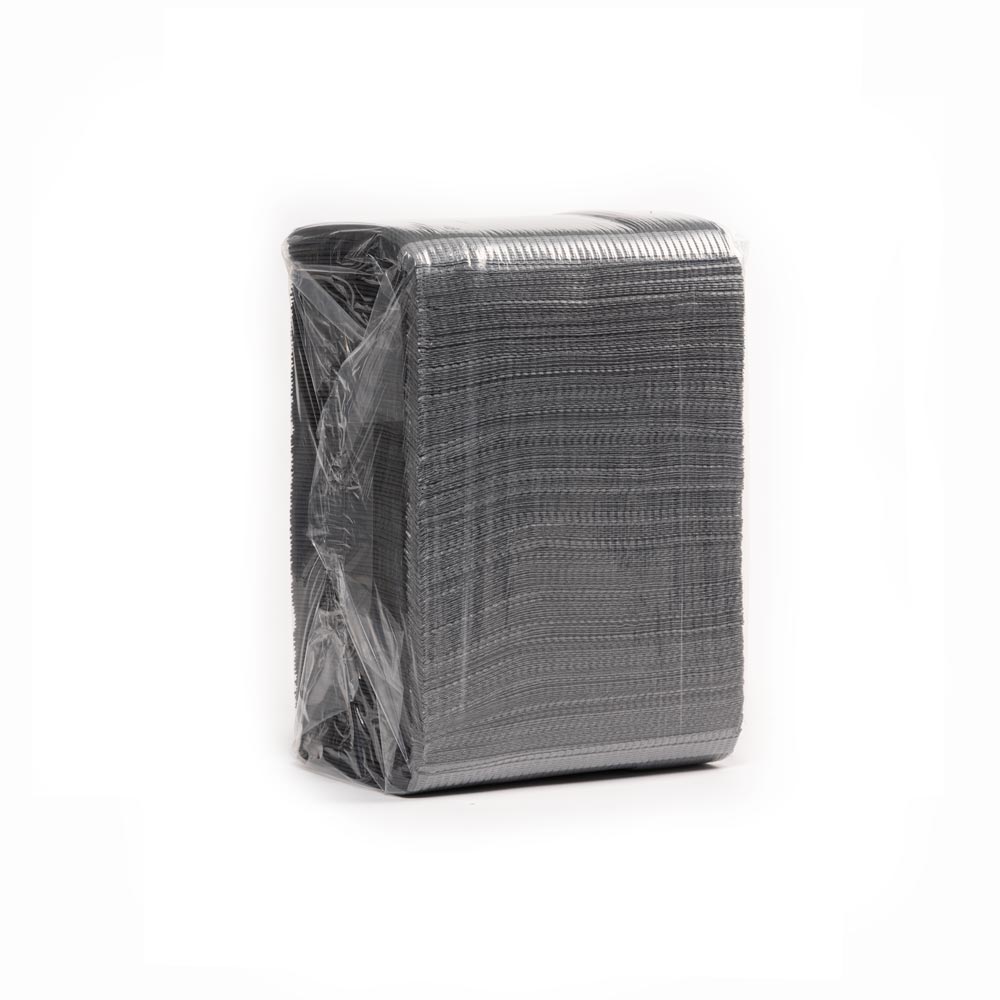 Saferly Medical Black Dental Bibs — 13” x 18” — Case of 500 - Ultimate Beauty