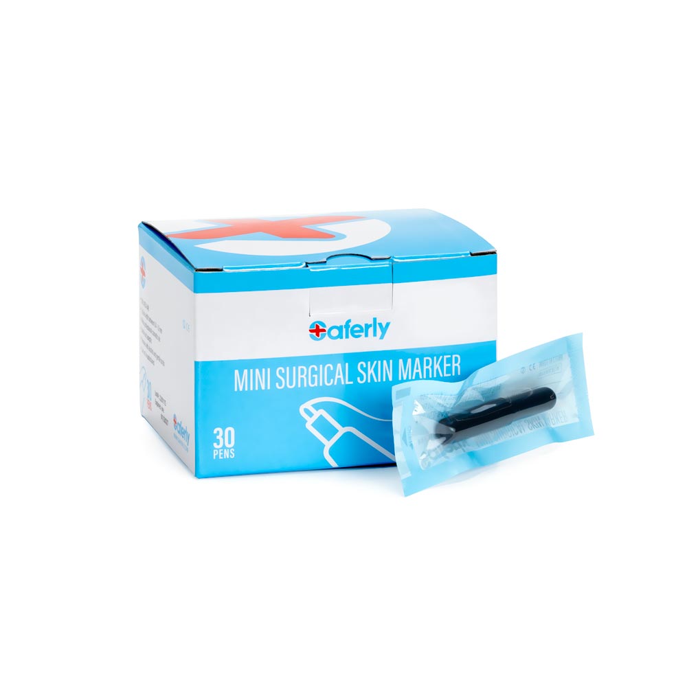 Saferly White Mini Surgical Skin Marker — Sterilized and Interchangeable - Ultimate Beauty