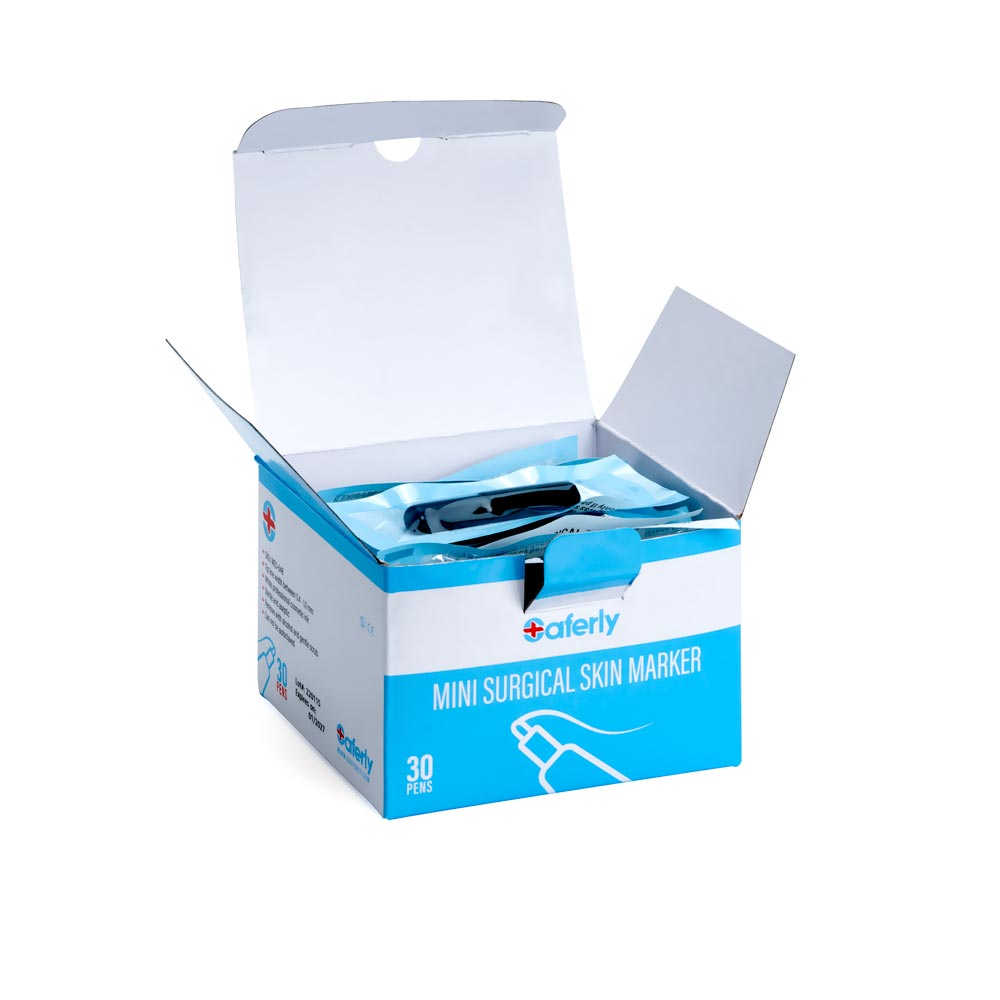 Saferly White Mini Surgical Skin Marker — Sterilized and Interchangeable - Ultimate Beauty