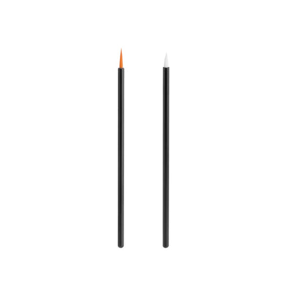 Saferly Disposable Eyeliner Brushes — Fine Tip — Pack of 50 - Ultimate Beauty