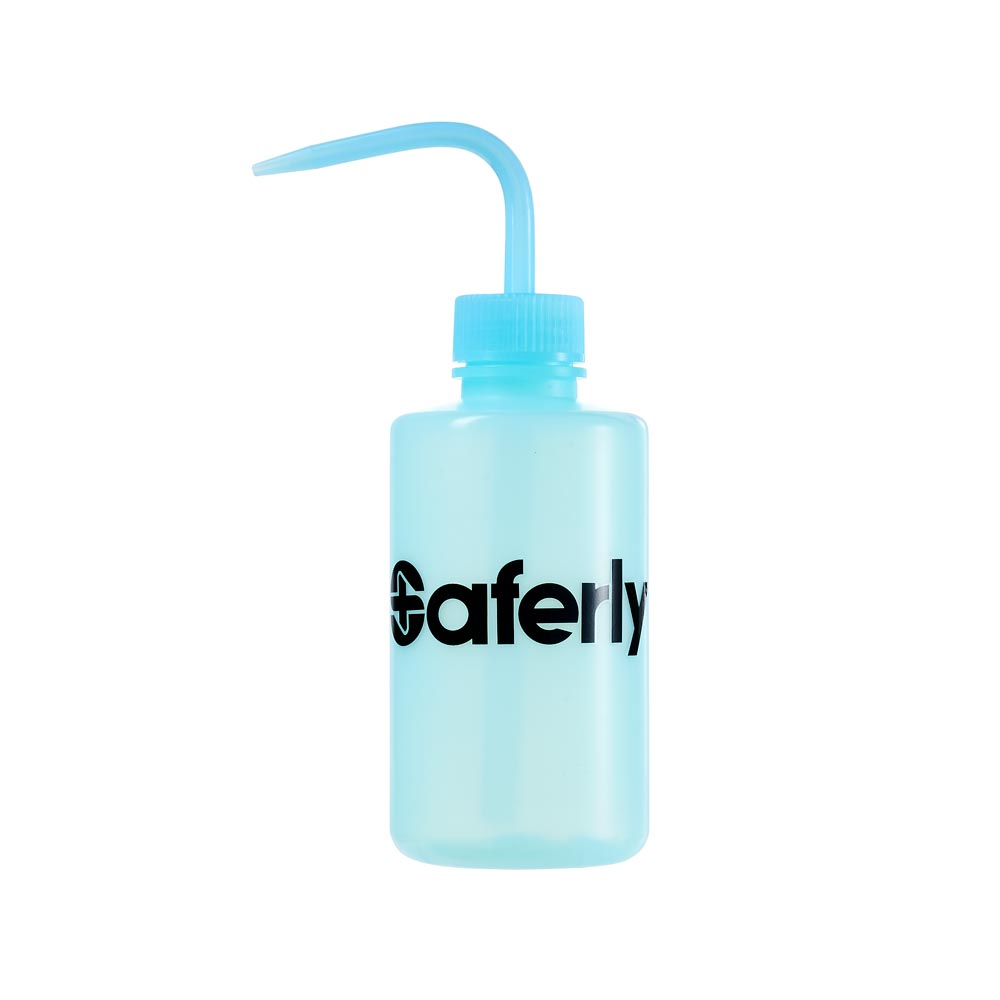 Saferly Squeeze Washer Bottle — Blue — Pick Size