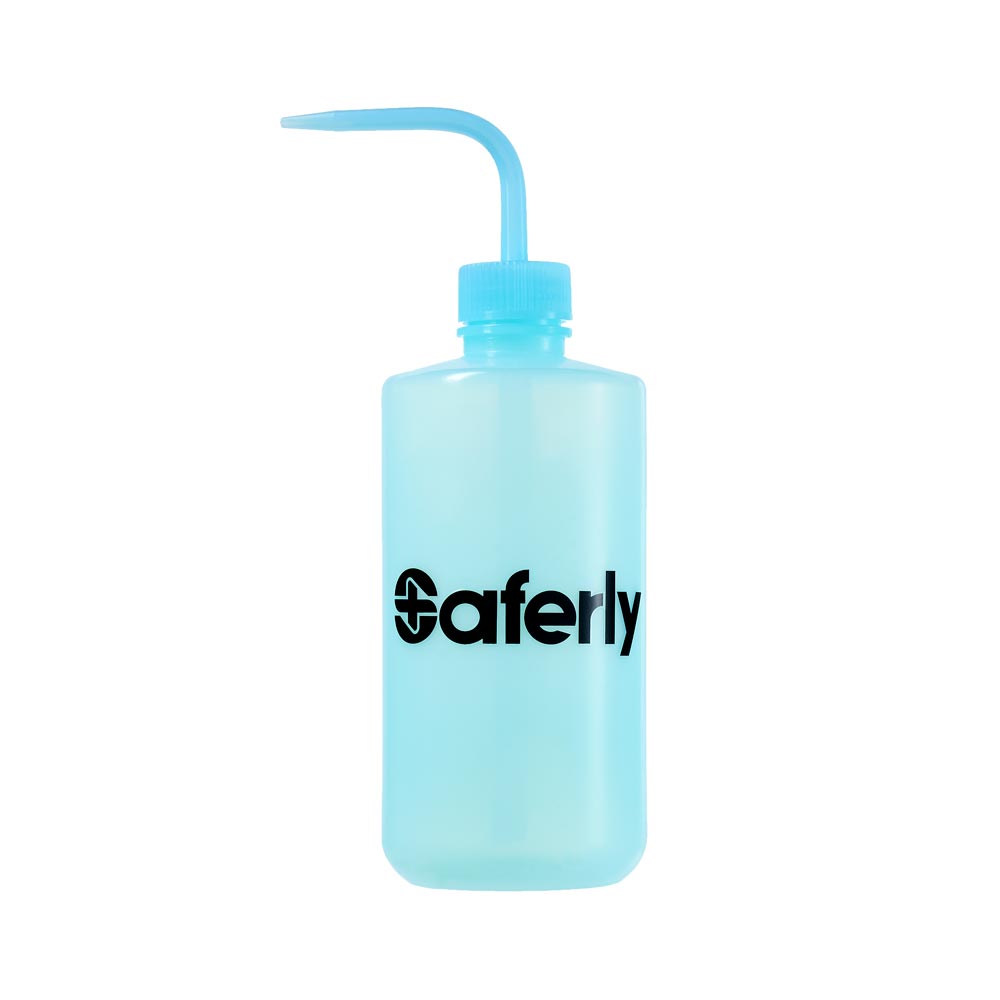 Saferly Squeeze Washer Bottle — Blue — Pick Size