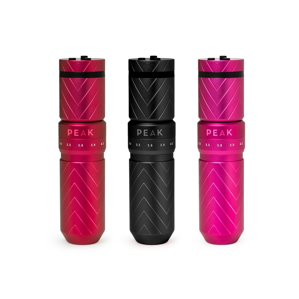 Peak Solice Pro Adjustable Stroke Wireless Pen Tattoo Machine - Ultimate Beauty