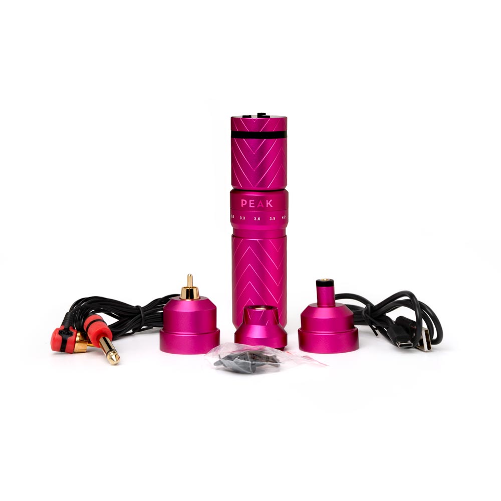 Peak Solice Pro Adjustable Stroke Wireless Pen Tattoo Machine - Ultimate Beauty