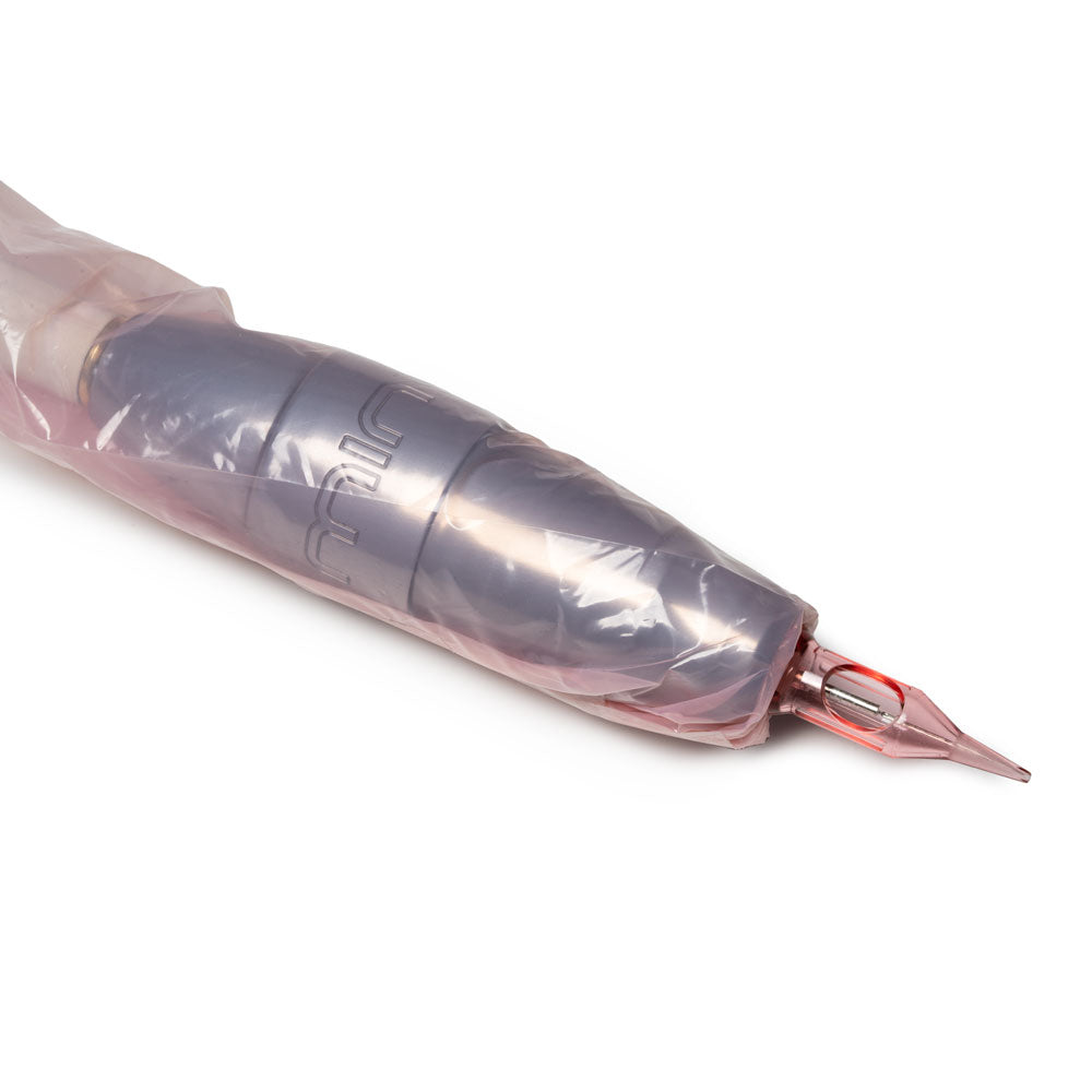 Saferly 32" Clip Cord Sleeves + Machine Bags — Pink — Box of 200 - Ultimate Beauty