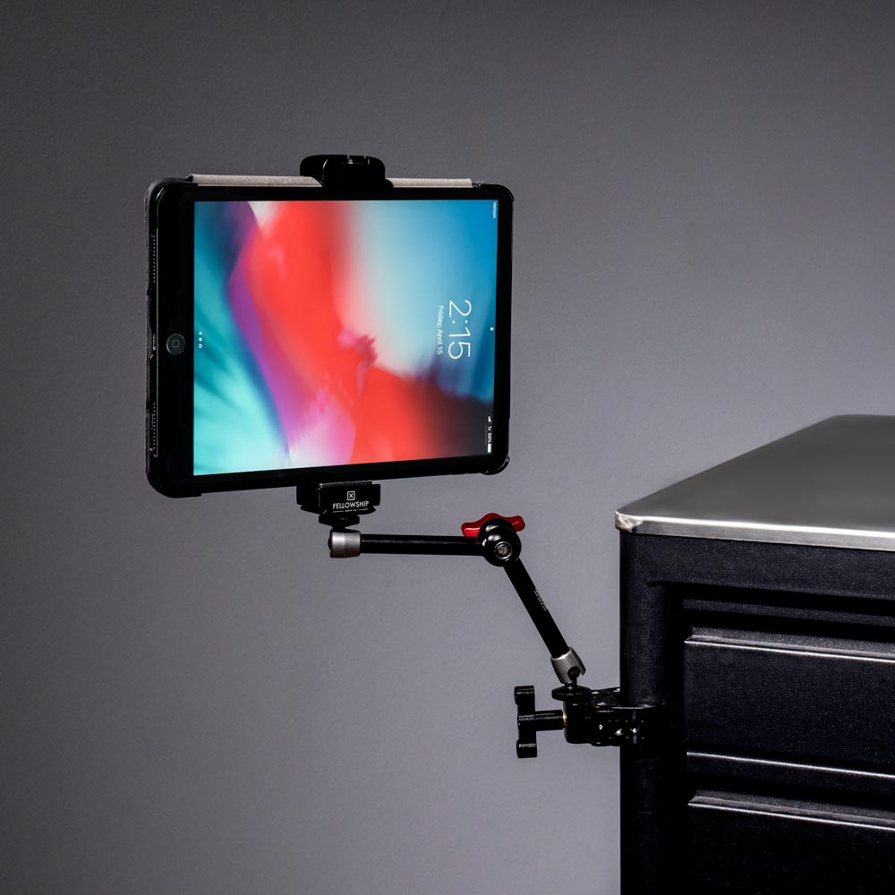 Fellowship iPad Holder with Cold Shoe Mount