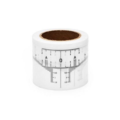 Saferly Disposable Eyebrow Ruler Stickers — Roll of 50 - Ultimate Beauty