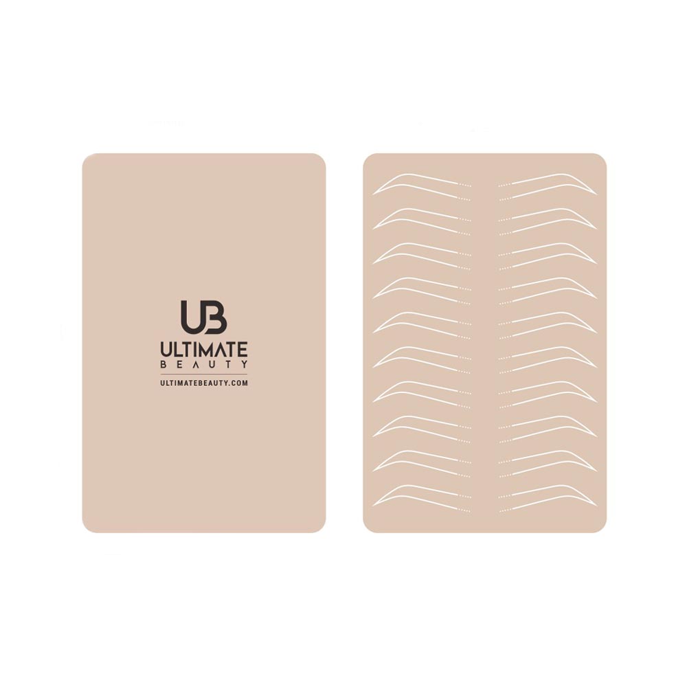 Ultimate Beauty Ombre Powder Brows Practice Skin - Ultimate Beauty