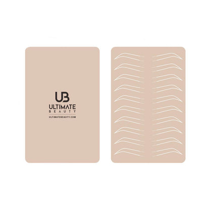 Ultimate Beauty Ombre Powder Brows Practice Skin - Ultimate Beauty
