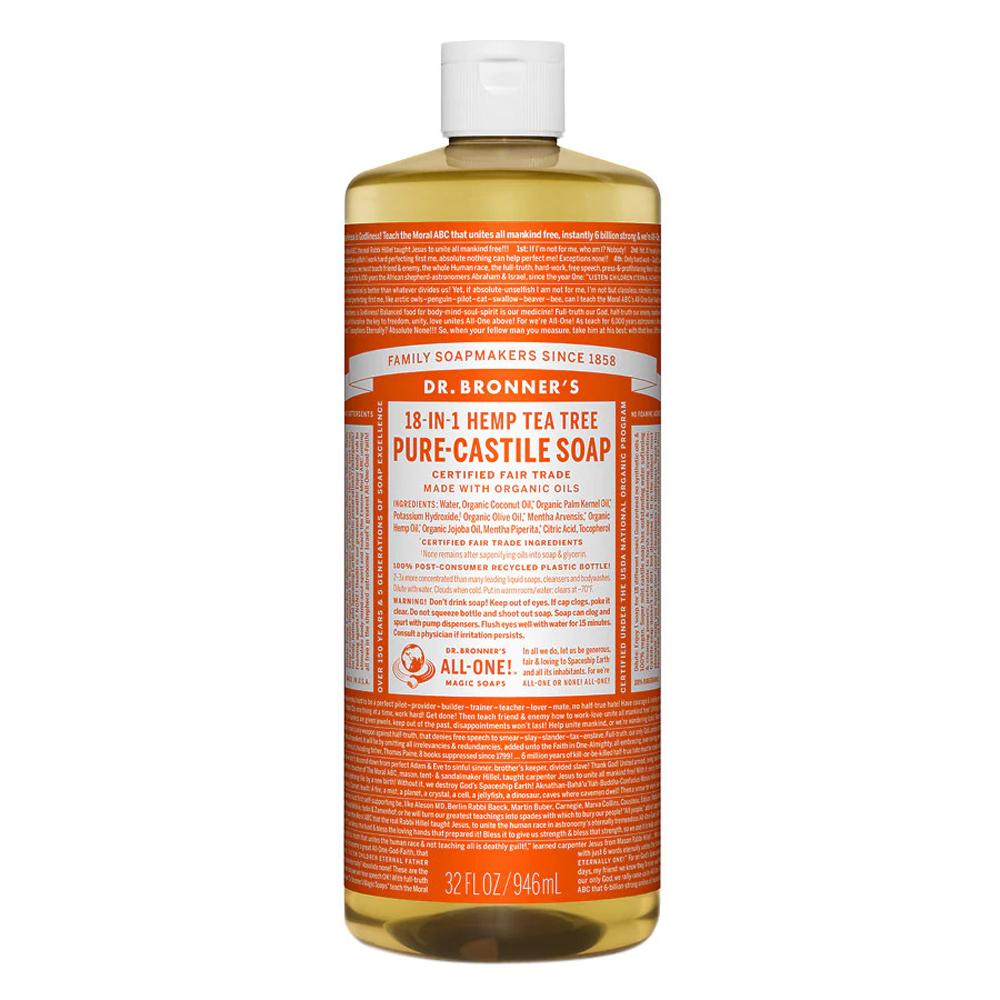 Dr. Bronner's Magic Soaps Pure-Castile Soap - 32oz. Bottle - Ultimate Beauty