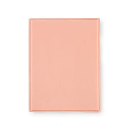 A Pound of Flesh Tattooable Rectangular Plaque — Pink Tone