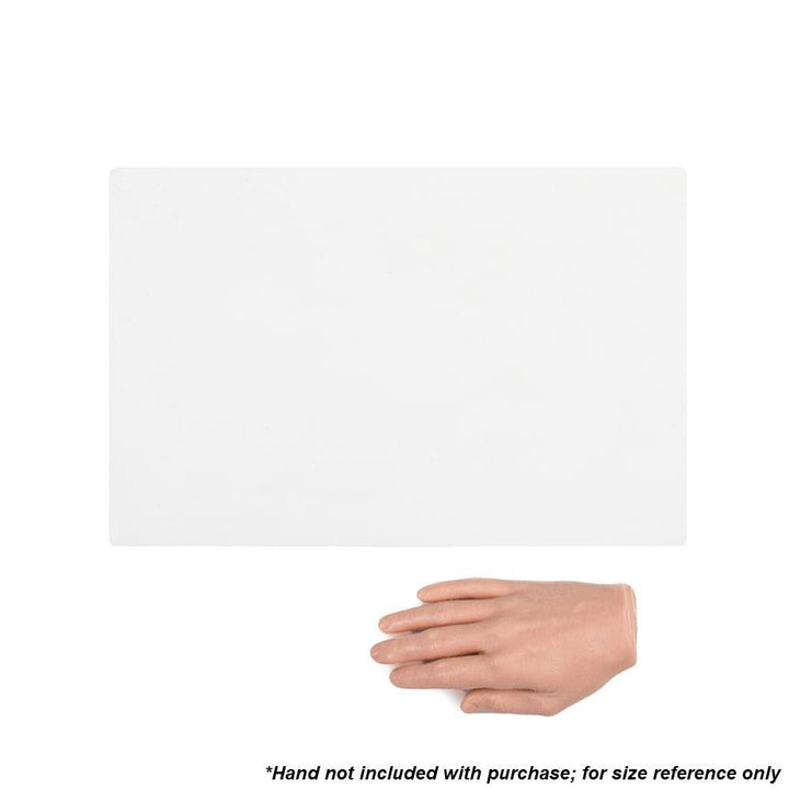 A Pound of Flesh Tattooable Synthetic Canvas — Synthetic Hand Size Comparison