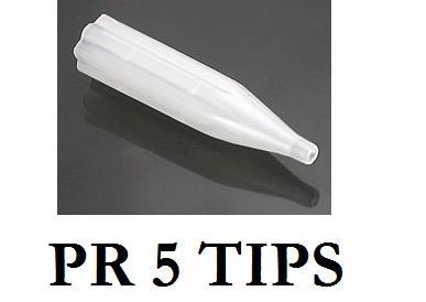 Cosmetic Tattoo Disposable Tips Round Prong Set 5 - Sterilized - Box of 50 - Ultimate Beauty