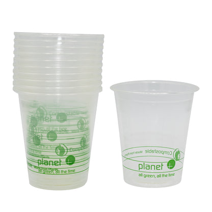 Eco-Friendly Compostable Rinse Cups — 7oz — Sleeve of 100 - Ultimate Beauty
