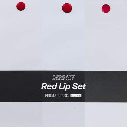 Red Lip Mini Set — Perma Blend Luxe — 3 1/2oz Bottles
