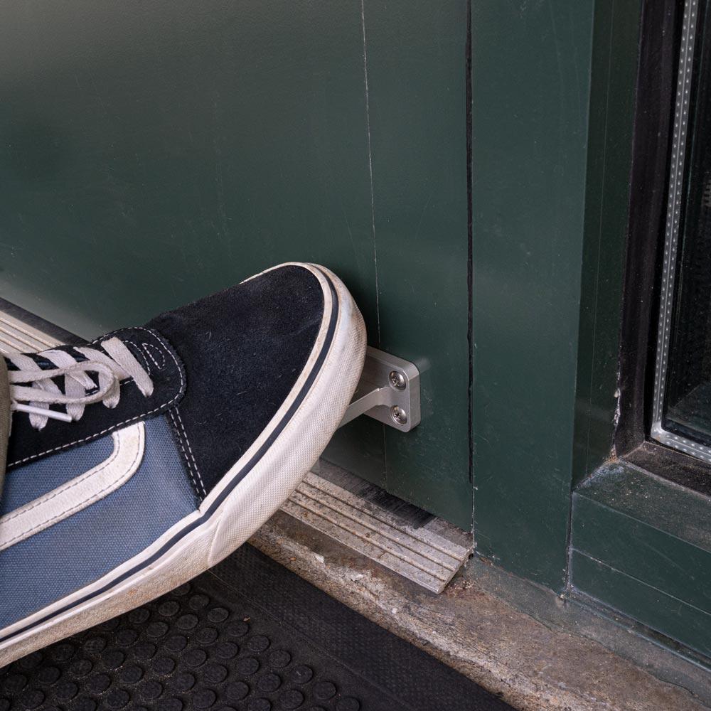 Safe-T Hands-Free Door Opener — Black (shoe on top)