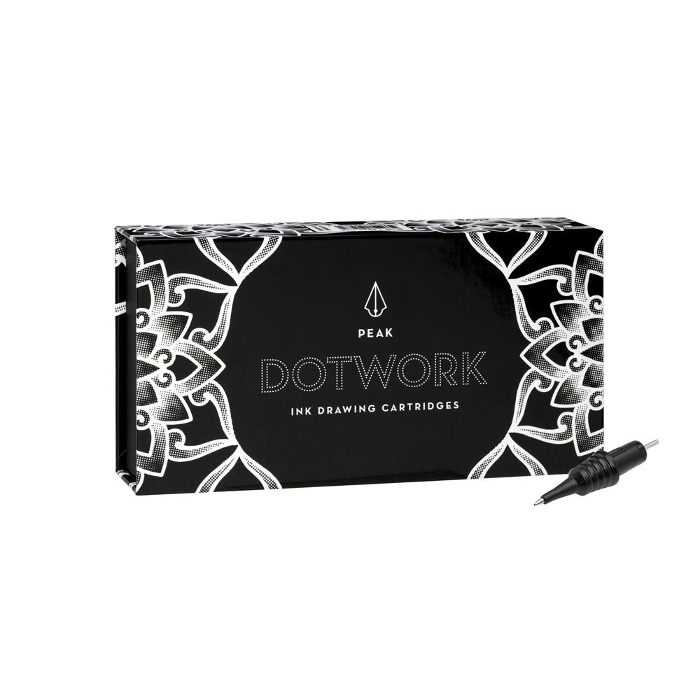 Peak Dotwork Ink Drawing Cartridge — Box of 20