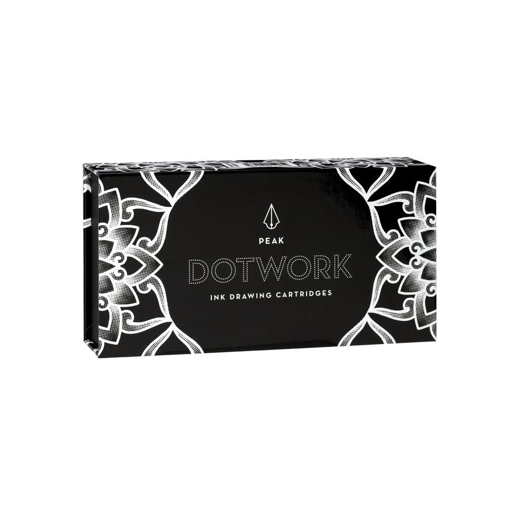 Peak Dotwork Ink Drawing Cartridge — Box of 20 - Ultimate Beauty