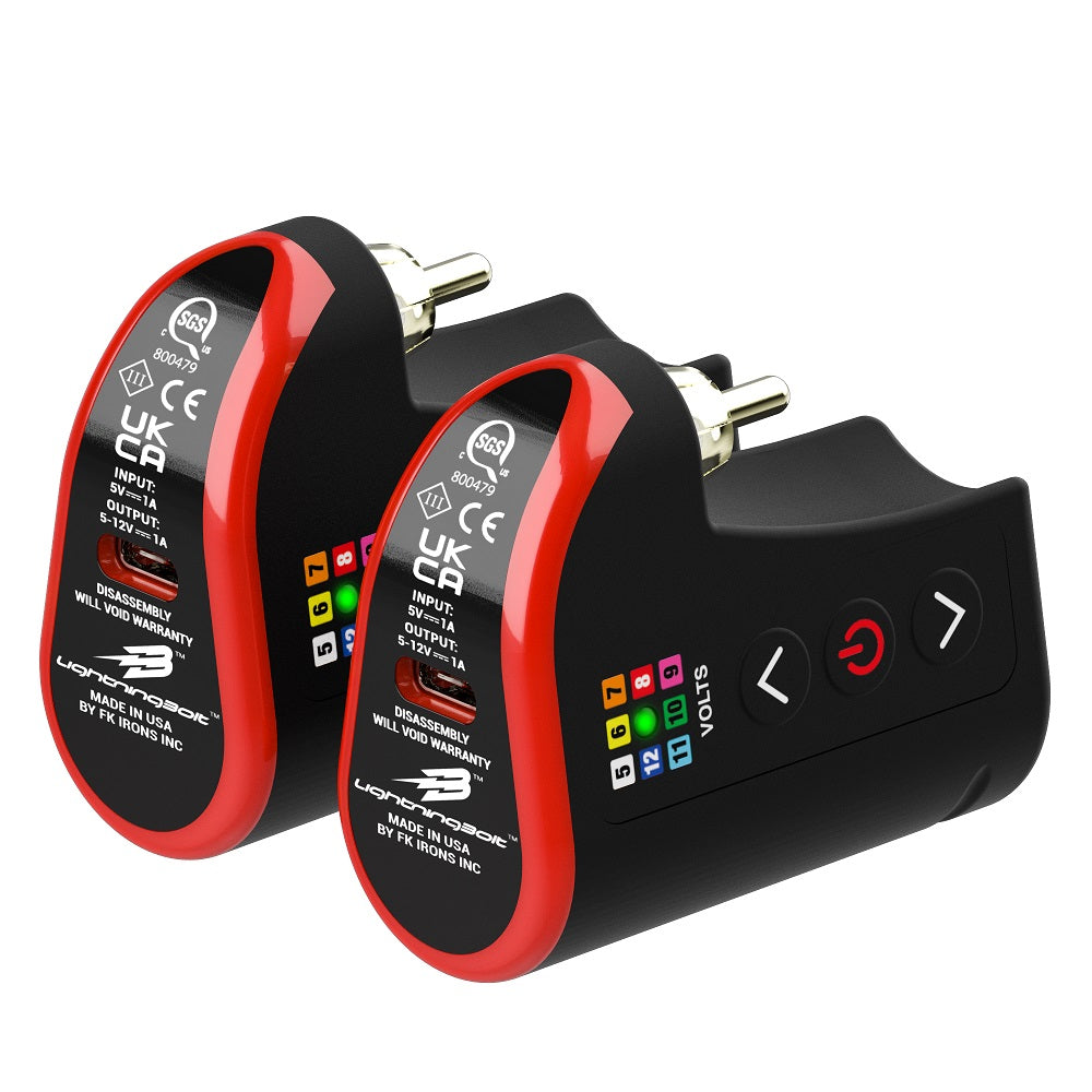 Thumbnail image of FK Irons LightningBolt battery pack for wireless tattooing