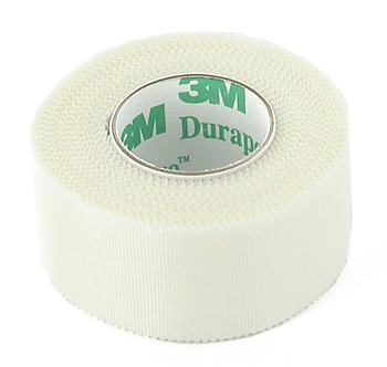 1 Roll of 1"-Wide 3M Durapore Cloth Medical Tape