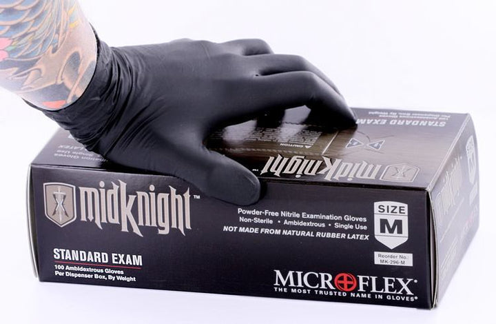 Midknight Nitrile Medical Gloves - Price Per Box