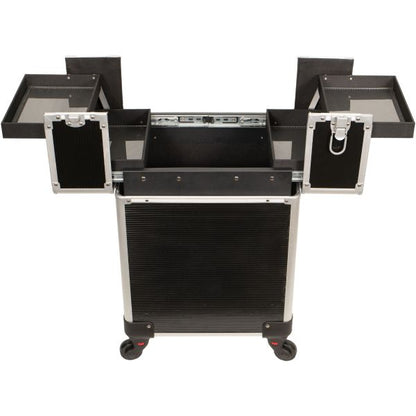 Professional Travel Case for Tattoo, Piercing, and PMU Supplies — Aluminum Finish - Ultimate Beauty