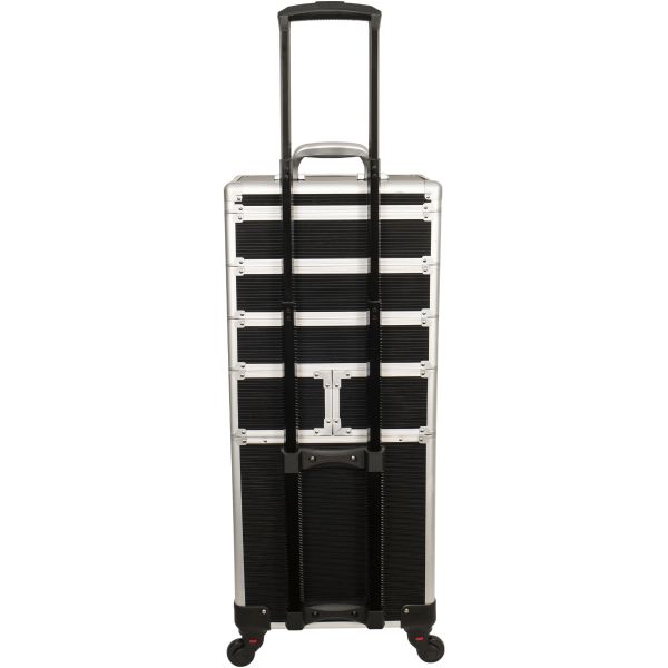 Professional Travel Case for Tattoo, Piercing, and PMU Supplies — Aluminum Finish - Ultimate Beauty