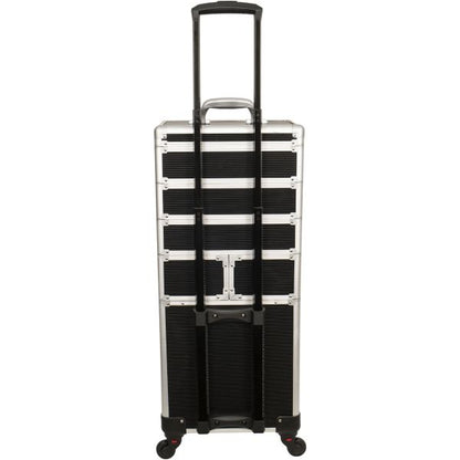 Professional Travel Case for Tattoo, Piercing, and PMU Supplies — Aluminum Finish - Ultimate Beauty