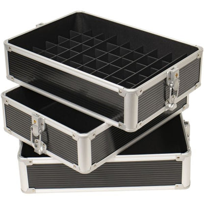 Professional Travel Case for Tattoo, Piercing, and PMU Supplies — Aluminum Finish - Ultimate Beauty