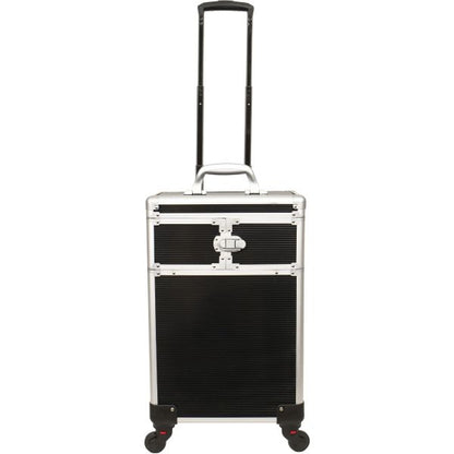 Professional Travel Case for Tattoo, Piercing, and PMU Supplies — Aluminum Finish - Ultimate Beauty