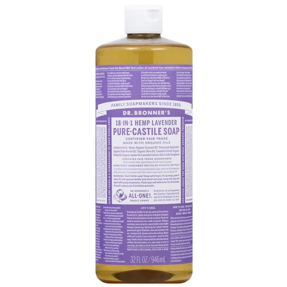 Dr. Bronner's Magic Soaps Pure-Castile Soap - 32oz. Bottle - Ultimate Beauty
