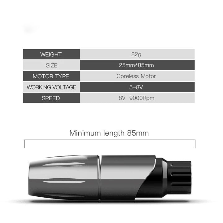 Dragonhawk Mast Tour Pen Tattoo Machine — Pick Color - Ultimate Beauty