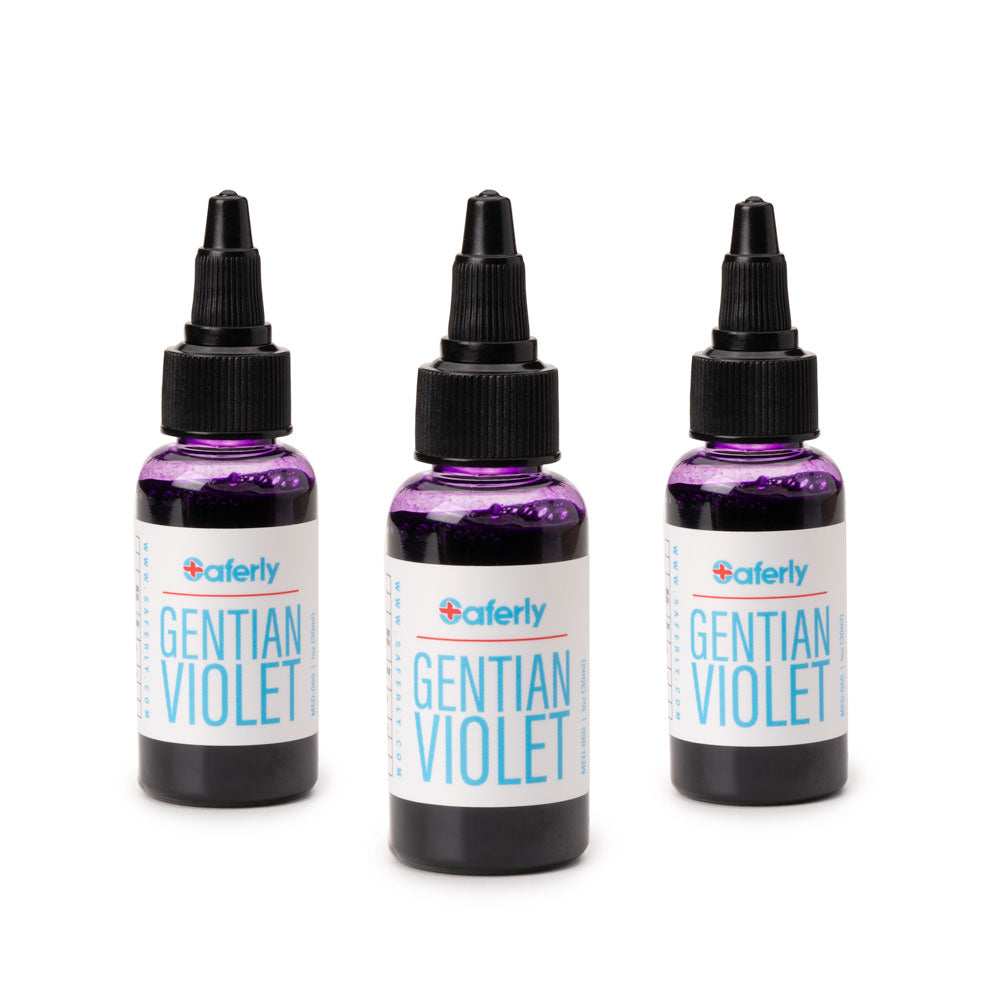 Saferly Gentian Violet — 1oz Bottle - Ultimate Beauty