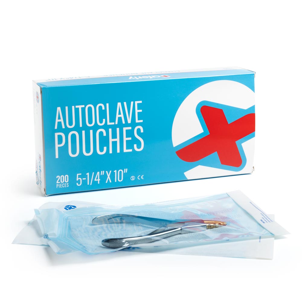 Pick Your Size of 200 Saferly Sterilization Autoclave Pouches