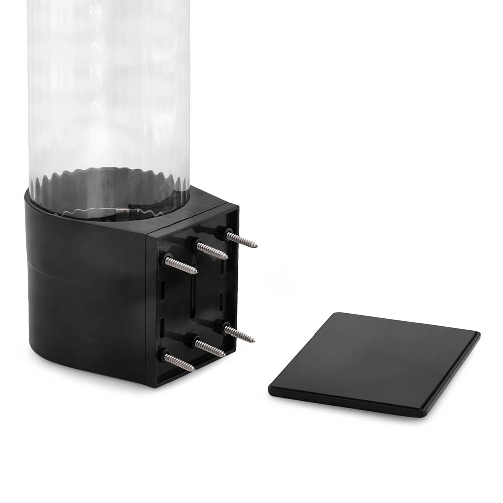 Wall Mount Close-Up - Black