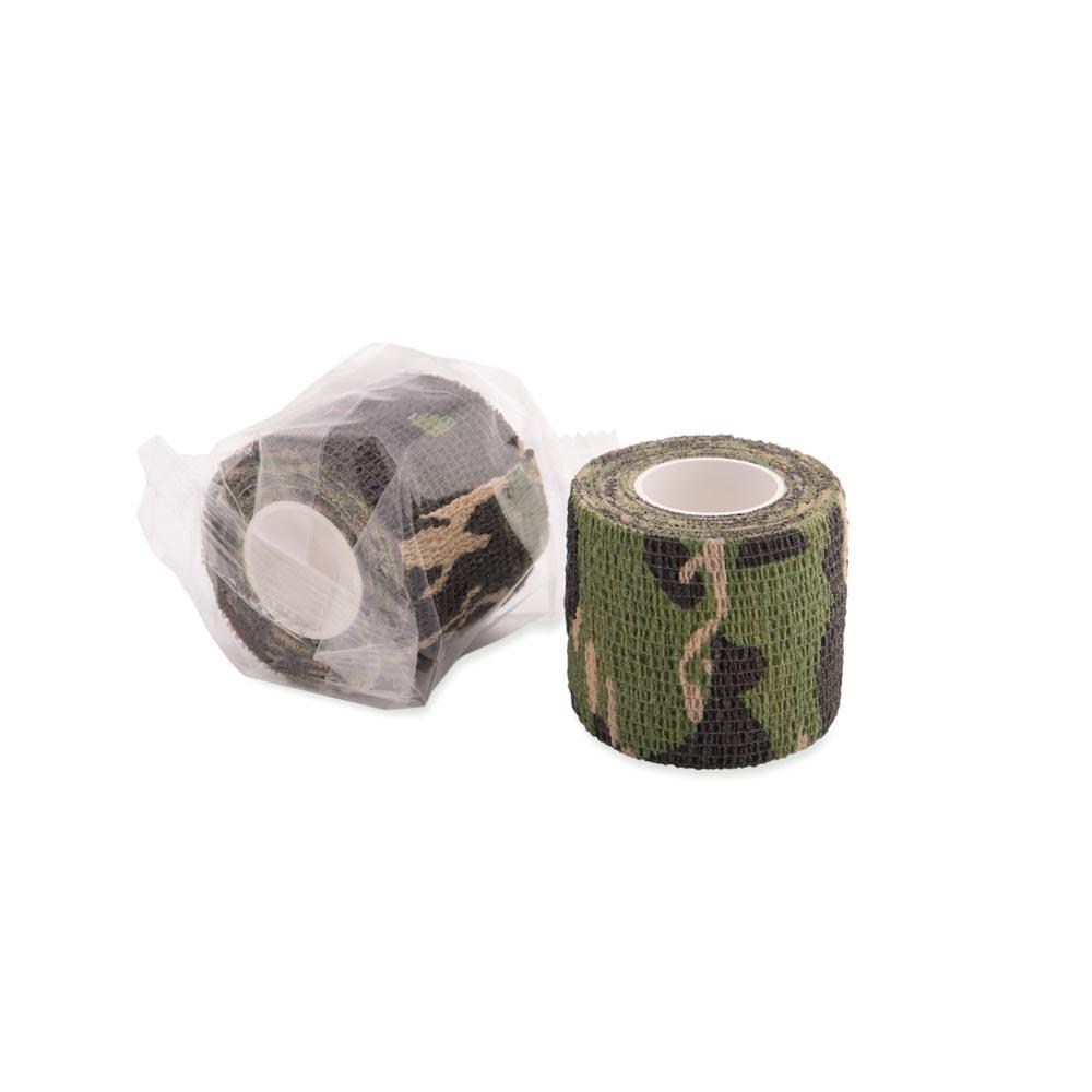Precision Medical Cohesive Wrap — Camo Green — Individually Wrapped